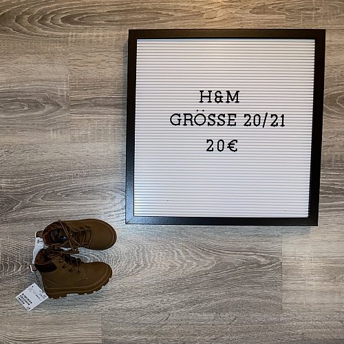 Schuhe braun neu Grösse 20/21 von H&M 🤎🤎🤎