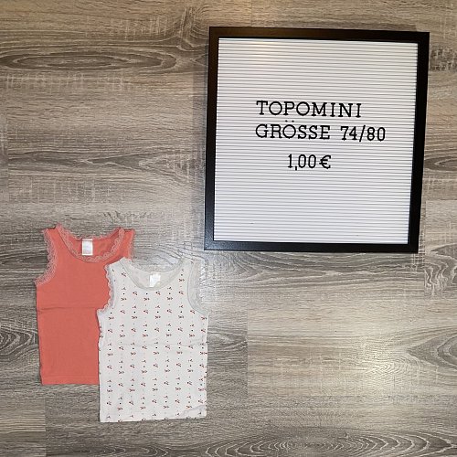 Top / Unterhemden von Topomini 🧡🤍🧡