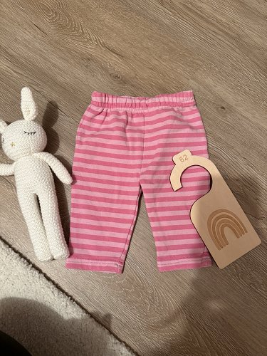 Hose gestreift, warm