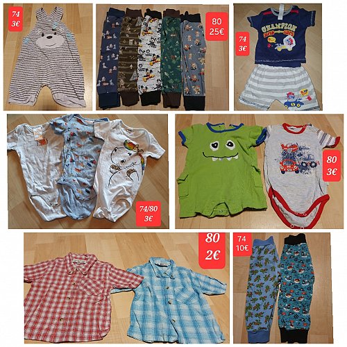 Kleidung 74, 80 & 74/80
