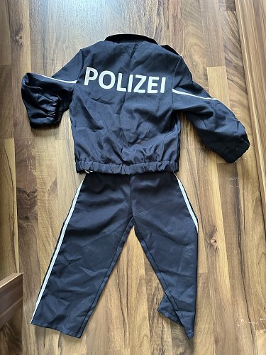 3 teiliges Polizeikostüm