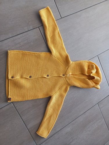 Strickjacke gelb NEU