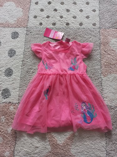 Kleid Meerjungfrau Pink Kiki&Koko