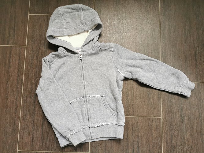 Gefütterte Sweatjacke mit Kaputze