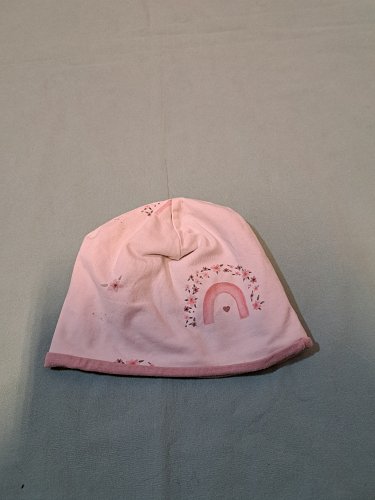Selbstgenähte Wendemütze