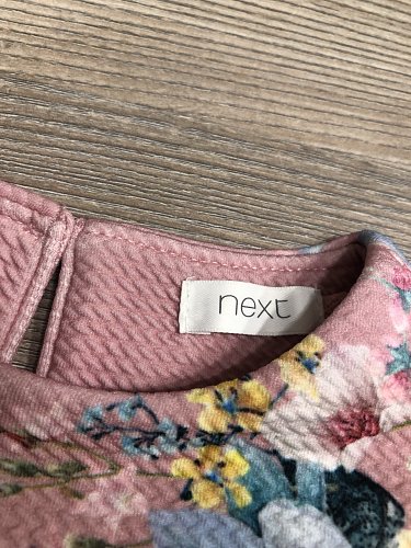 Kleid Next Rosa Blumen in 104