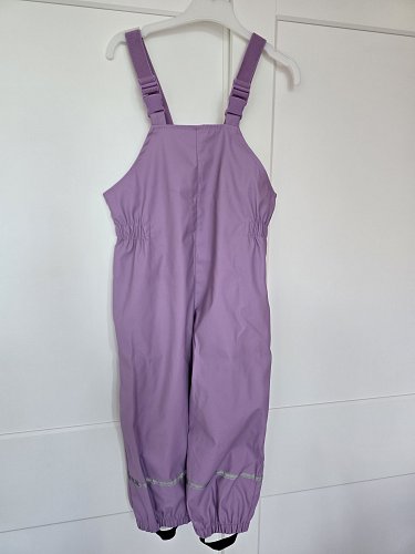 Matschhose Regenhose lila wie neu