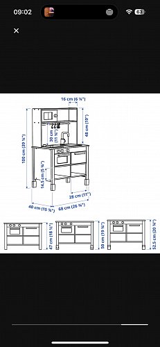 Spielküche Siltrut von Ikea