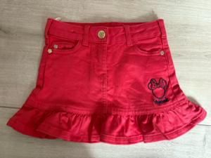 Jeansrock/ Rüschenrock Disney Minnie Maus 104