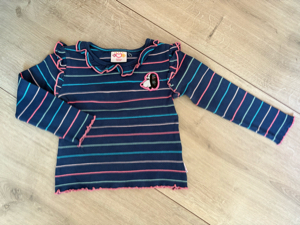 Langarmshirt Rippshirt 92/98