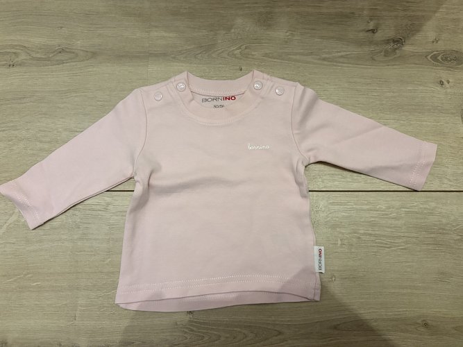 Langarmshirt rosa Bornino 50/56 neu