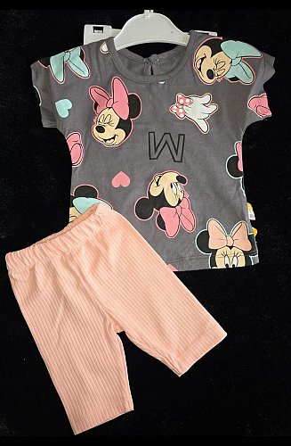 Minnie Mouse Set Sommer Tshirt kurze Hose neu Gr 68/74