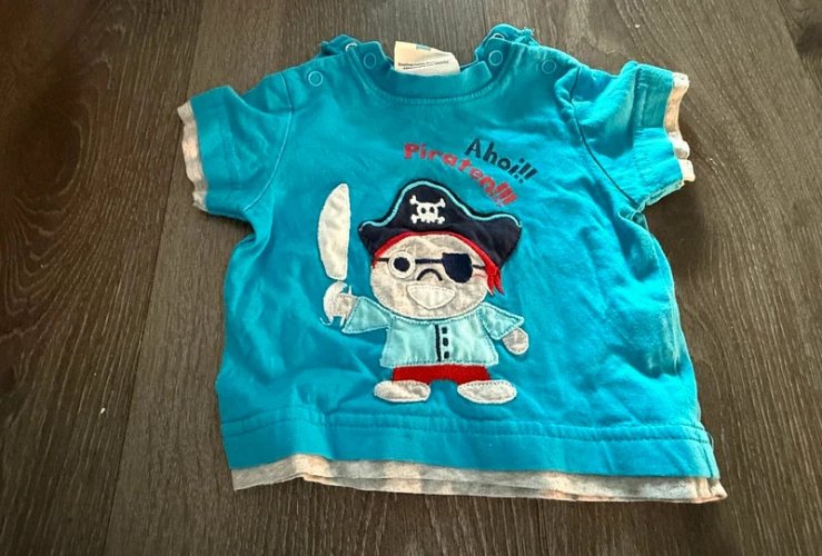 Topomini T-Shirt Pirat Größe 56