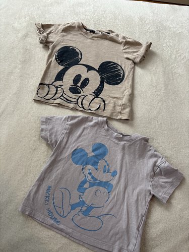 H&M X Disney Shirts 2er Set Baumwolle