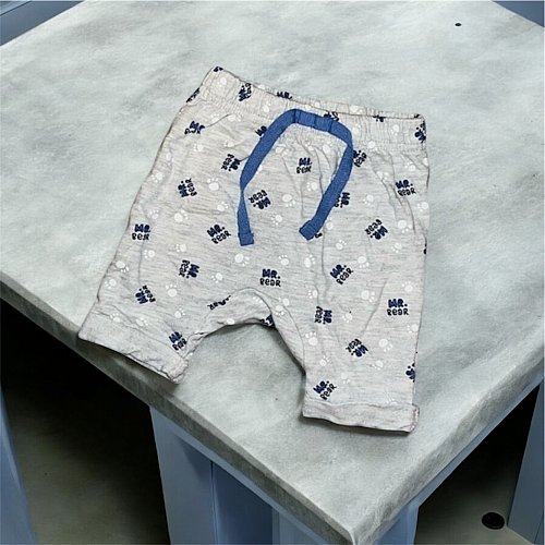 Hose/Shorts in grau-blau 🩶