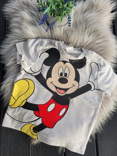 Tshirt Gr 68 fällt kleiner aus Mickey Maus