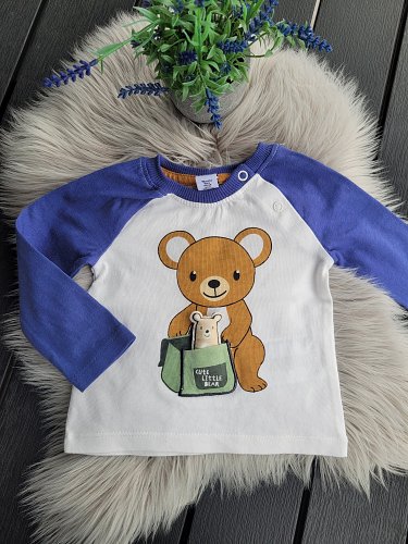 Langarmshirt Gr 62 fällt kleiner aus