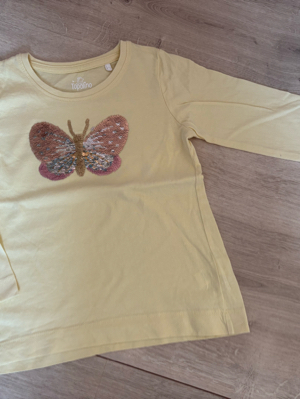 Langarmshirt mit Wendepailetten 104 neu