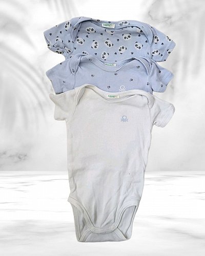 3er-Set Bodys | Benetton | Gr. 62