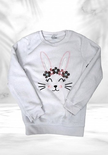 Kuscheliger Mädchen-Pulli – Gr. 122