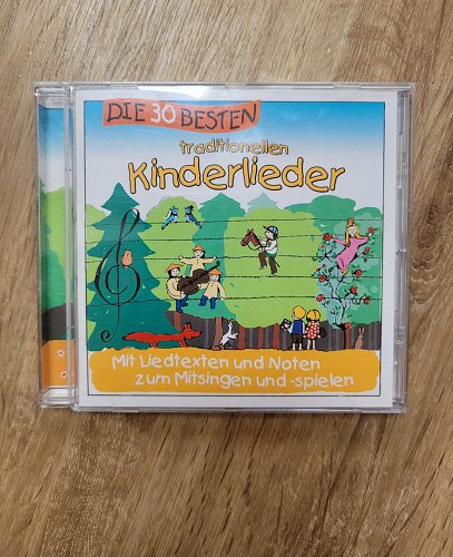Die 30 besten traditionellen Kinderlieder CD