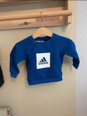 Dunkelblauer Adidas Pullover Größe 62
