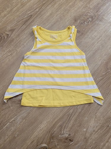 Gelbes gestreiftes Top / Shirt von Garanimals Gr. 80