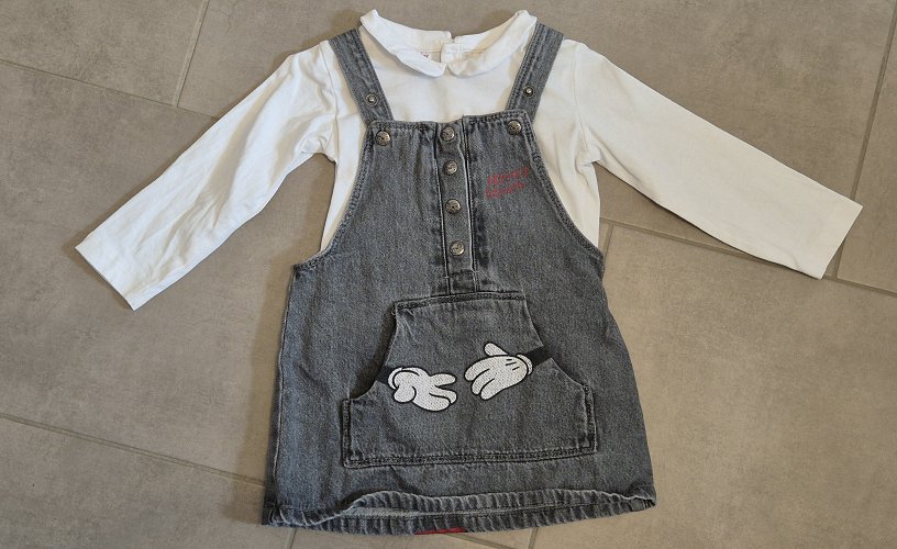 Latzkleid & Pulli Set