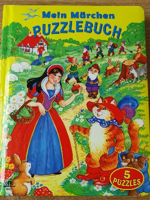 Mein Märchen Puzzlebuch
Kinderbuch mit Märchengeschichten und 5 Puzzlen