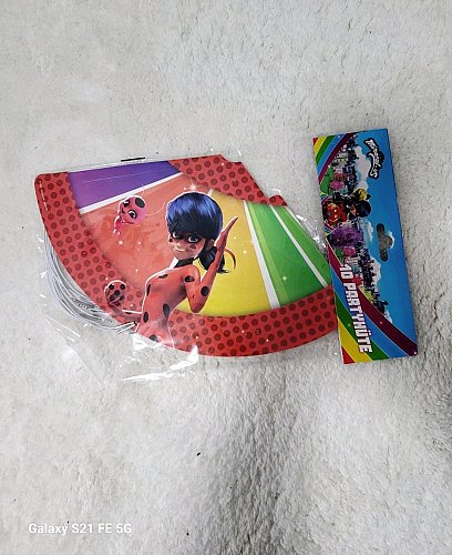 Miraculous Partyhüte – Ladybug Design 🐞