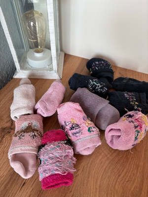 11er Set Socken Gr. 23-26