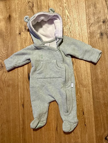 Kuscheliger Sweatanzug Bärchen mintgrün