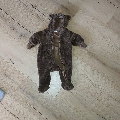 Teddyfleece Overall mit Ohren