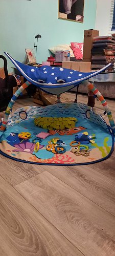 Spielbogen findet Nemo