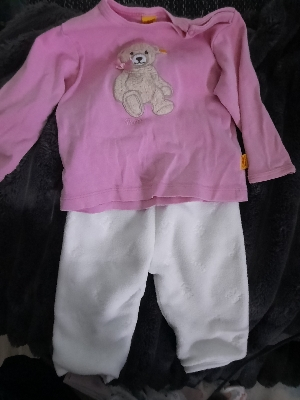 Rosa-weißes Set