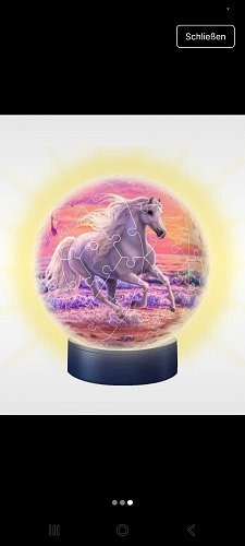 3D Puzzle Nachtlicht neu von Ravensburger