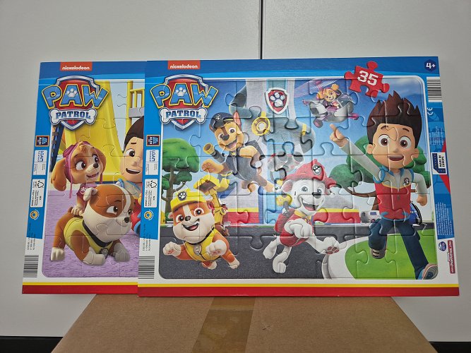 2x PawPatrol Rahmenpuzzle Alter 4+ 35 Teile