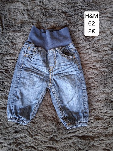 Jeanshosen gefüttert, im Set zwei Stück