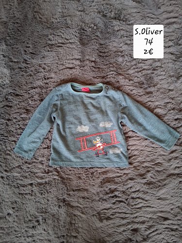 Longsleeve Jungen, langarm Oberteil