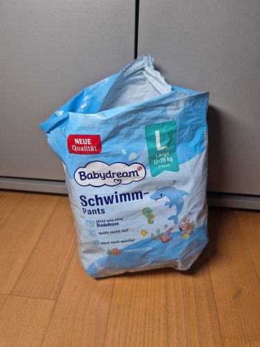 8 Schwimmwindeln Babydream gr. L 12-20kg