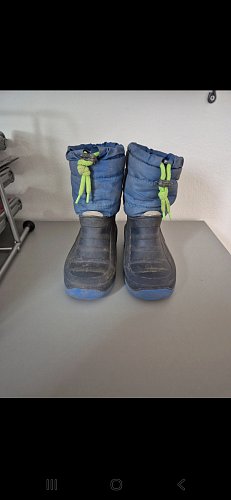Jungs blaue Winterstiefel gr. 25 Schneestiefel
