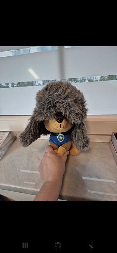 Kinder Jungs Mütze Ohrenmütze gr. 80/86 50/51cm Pusblu Herbstmütze Wintermütze