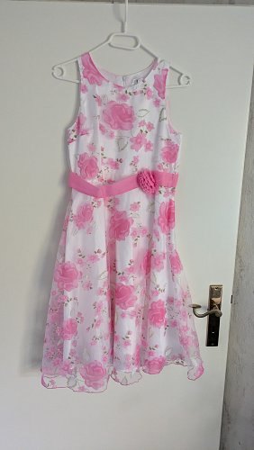 Festliches Kleid mit 2 Boleros