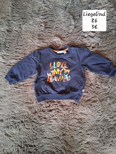 Jungen Pullover von Liegelind in blau