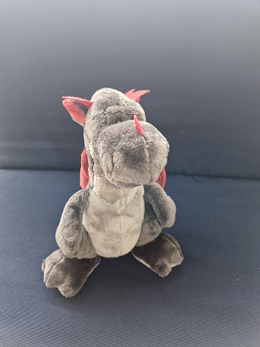 Nici Plüsch Drache grau stehend 20cm