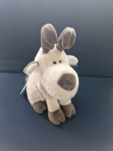 Nici Plüsch Rentier 20cm sitzend neu mit Etikett Winter Weihnachten