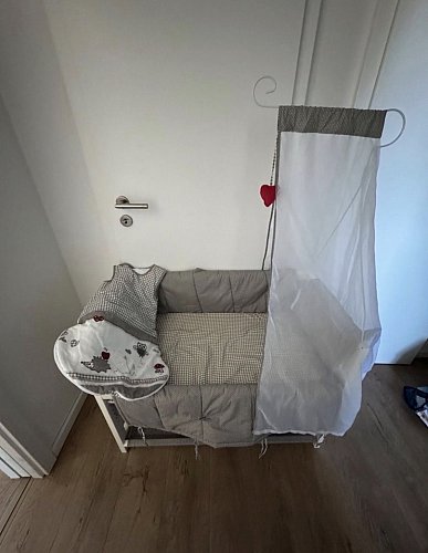 Wie neu: Roba Stubenbett / Beistellbett auch für Boxspringbett