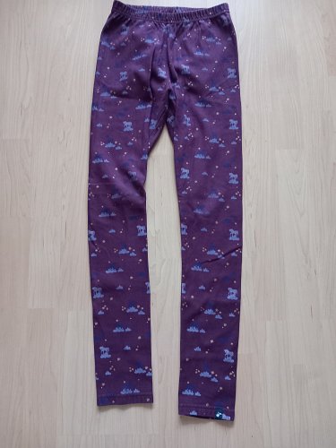 gefütterte Jako-0 Leggings // Lila // Pferde // Größe 140/146// Preis 6,20€
