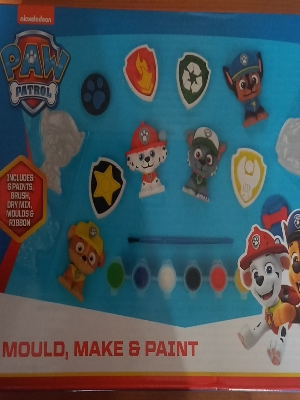 Gips Bastelset von Paw Patrol Figuren ab 5 J.