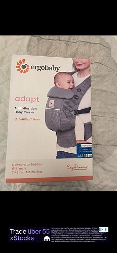 babytrage von Ergobaby + Regenschutz